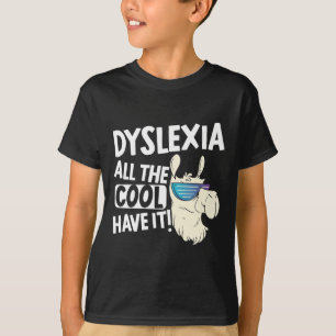 Alle coole Kinderen hebben het Dyslexia Awareness T-shirt