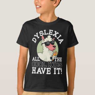 Alle coole Kinderen hebben het Dyslexia Awareness  T-shirt