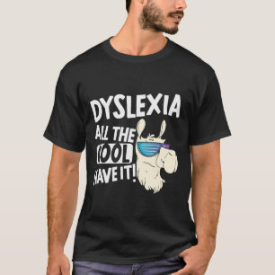 Alle coole Kinderen hebben het Dyslexia Awareness  T-shirt