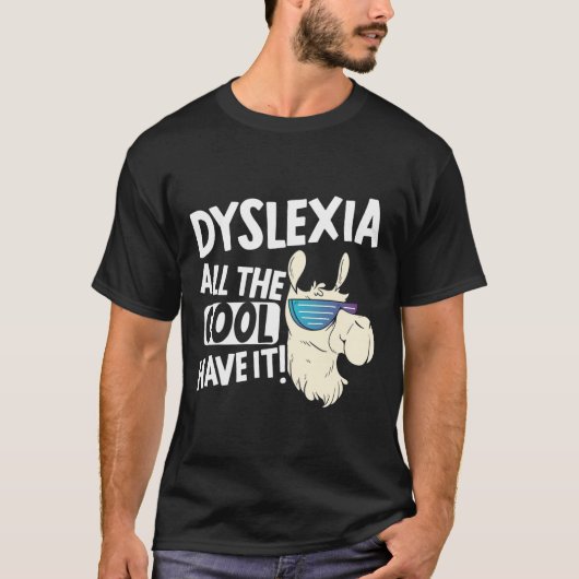 Alle coole Kinderen hebben het Dyslexia Awareness  T-shirt (Voorkant)