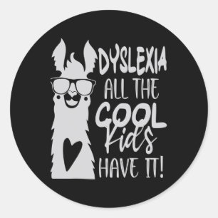 Alle coole Kinderen hebben het grappige bewustzijn Ronde Sticker