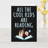 Alle coole Kinderen lezen II Kaart (Gele Bloem)