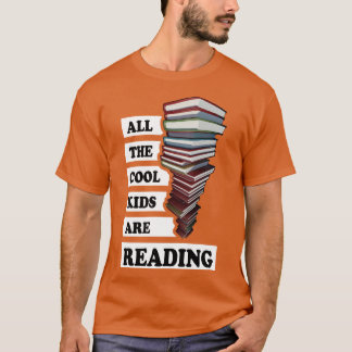 Alle coole kinderen lezen t-shirt