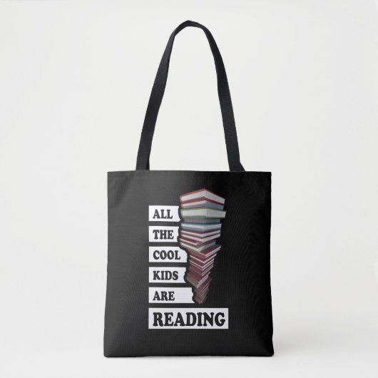 Alle coole kinderen lezen - voor boekliefhebbers tote bag (Voorkant)