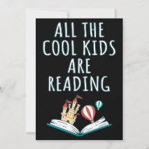Alle coole Kinderen zijn Reading II Invitation