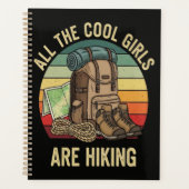 Alle Coole Meiden Wandelen Retro Planner (Voorkant)