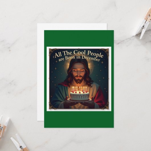 Alle coole mensen kaart (Voorkant / Achterkant in situ)