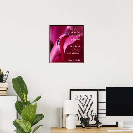 Alle creaties geweldig en klein poster (Thuiskantoor)