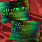 Alle creaties in de donkere halloween noemen kaart