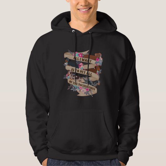 Alle dacharden eten hoodie (Voorkant)