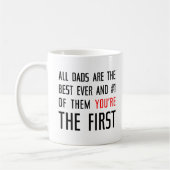Alle Dads zijn de beste Koffiemok (Links)