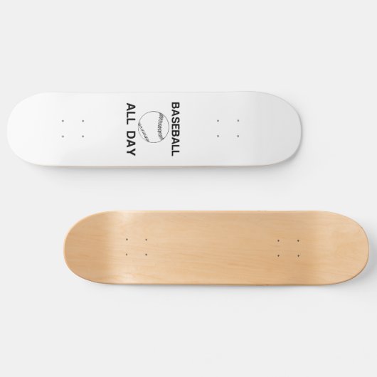 ALLE DAG BASEBALL PERSOONLIJK SKATEBOARD (Horizontaal)