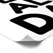 ALLE DAG SLAGEN POSTER (Hoek)