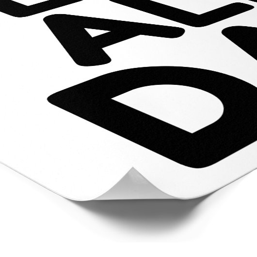 ALLE DAG SLAGEN POSTER (Hoek)