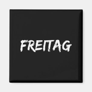 Alle dagen van de week, dag van de week_ vrijdag magneet
