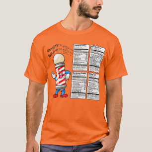 Alle delen "Etiket voedingswaarde-informatie" T-shirt