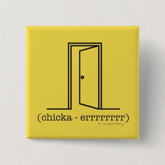 Alle deuren maken geen lawaaierige Button (Voorkant)