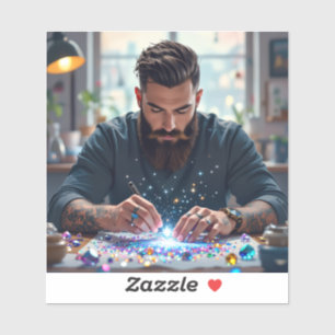 Alle diamantliefhebbers sticker