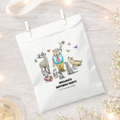 Alle dieren bellen bedankzakje (Geknipt)