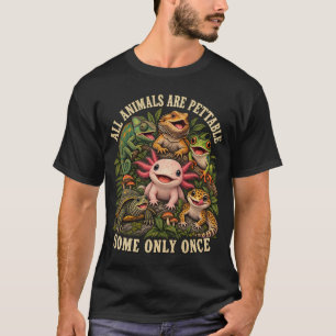 Alle Dieren Zijn Aai-Baar, Sommige Maar Eén Keer - T-shirt