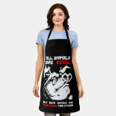 Alle dieren zijn gelijk 1 schort (Gedragen)