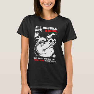 Alle dieren zijn gelijk 1 t-shirt