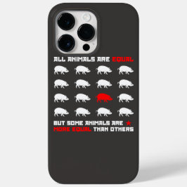 Alle dieren zijn gelijk 2 Case-Mate iPhone 14 pro max hoesje