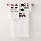 Alle dieren zijn gelijk aan 2 bad handdoek (Insitu)