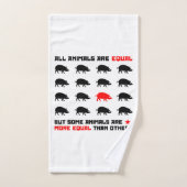 Alle dieren zijn gelijk aan 2 bad handdoek (Handdoek)