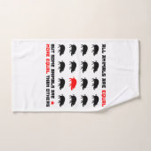 Alle dieren zijn gelijk aan 2 bad handdoek (Handdoek)