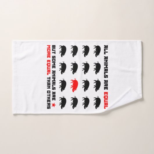 Alle dieren zijn gelijk aan 2 bad handdoek (Handdoek)