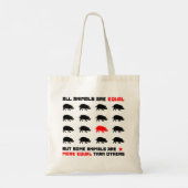 Alle dieren zijn gelijk aan 2 tote bag (Achterkant)