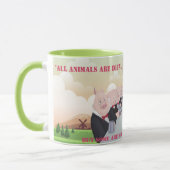Alle dieren zijn gelijk mok (Links)