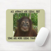 Alle dieren zijn gelijk muismat (Met muis)