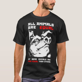 Alle dieren zijn gelijk t-shirt