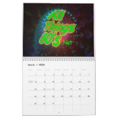 Alle dingen 80's Calandar Kalender (Mar 2026)