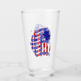 Alle dingen Amerika Glas
