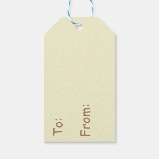 Alle dingen Chanoeka Gift Label Cadeaulabel (Achterkant)