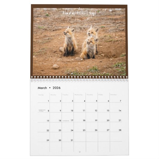 Alle dingen Colorado Kalender (Mar 2026)