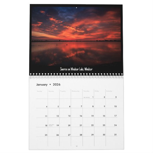 Alle dingen Colorado Kalender (Jan 2026)