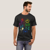 Alle dingen controleren Video Game Controller 3 T-shirt (Voorkant volledig)