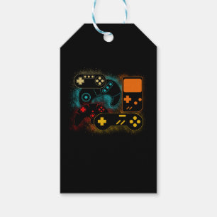 Alle Dingen controleren Video Game Controller Cadeaulabel