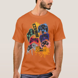 Alle Dingen controleren Video Game Controller T-shirt