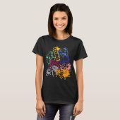 Alle Dingen controleren Video Game Controller T-shirt (Voorkant volledig)