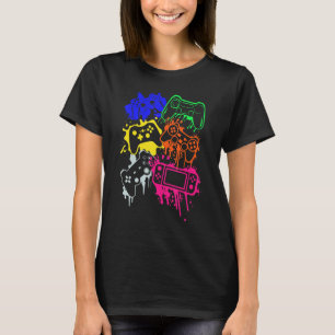 Alle Dingen controleren Video Game Controller T-shirt