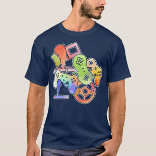 Alle Dingen controleren Videogame Controller-progr T-shirt