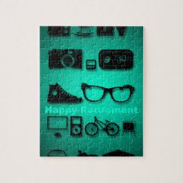 Alle dingen die je leuk vindt aan de oudedagspuzze legpuzzel