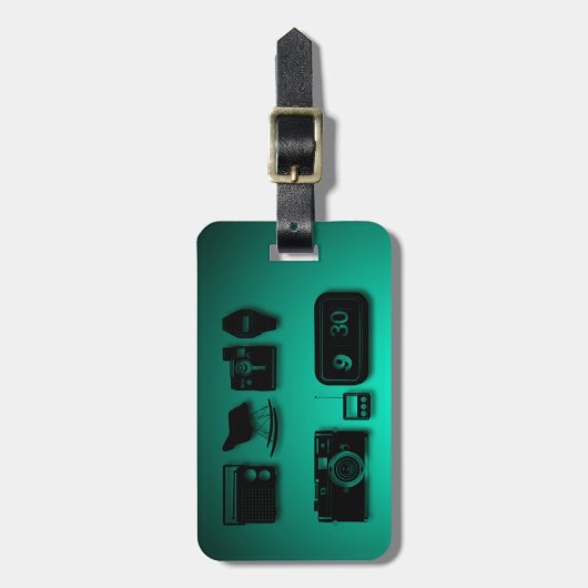 Alle dingen die je leuk vindt aan pensioneringscad bagagelabel (Voorkant verticaal)