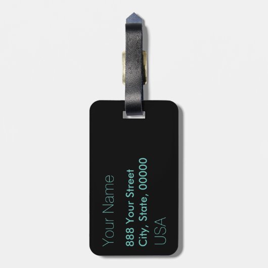 Alle dingen die je leuk vindt aan pensioneringscad bagagelabel (Achterkant verticaal)