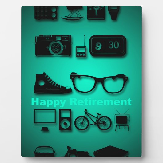 Alle dingen die je leuk vindt aan pensioneringscad fotoplaat (Voorkant)